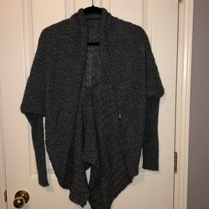 Grey cardigan